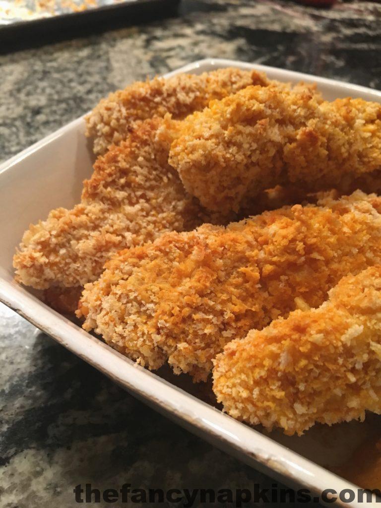 Hot Mustard Chicken Fingers