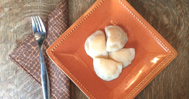 Cheddar and Potato Perogies