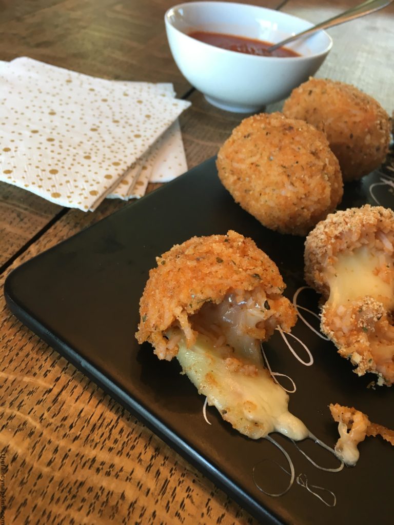 homemade arancini