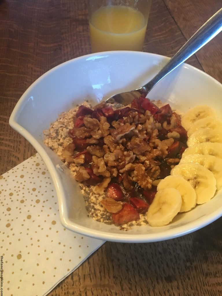 Caramel Apple Overnight Oats