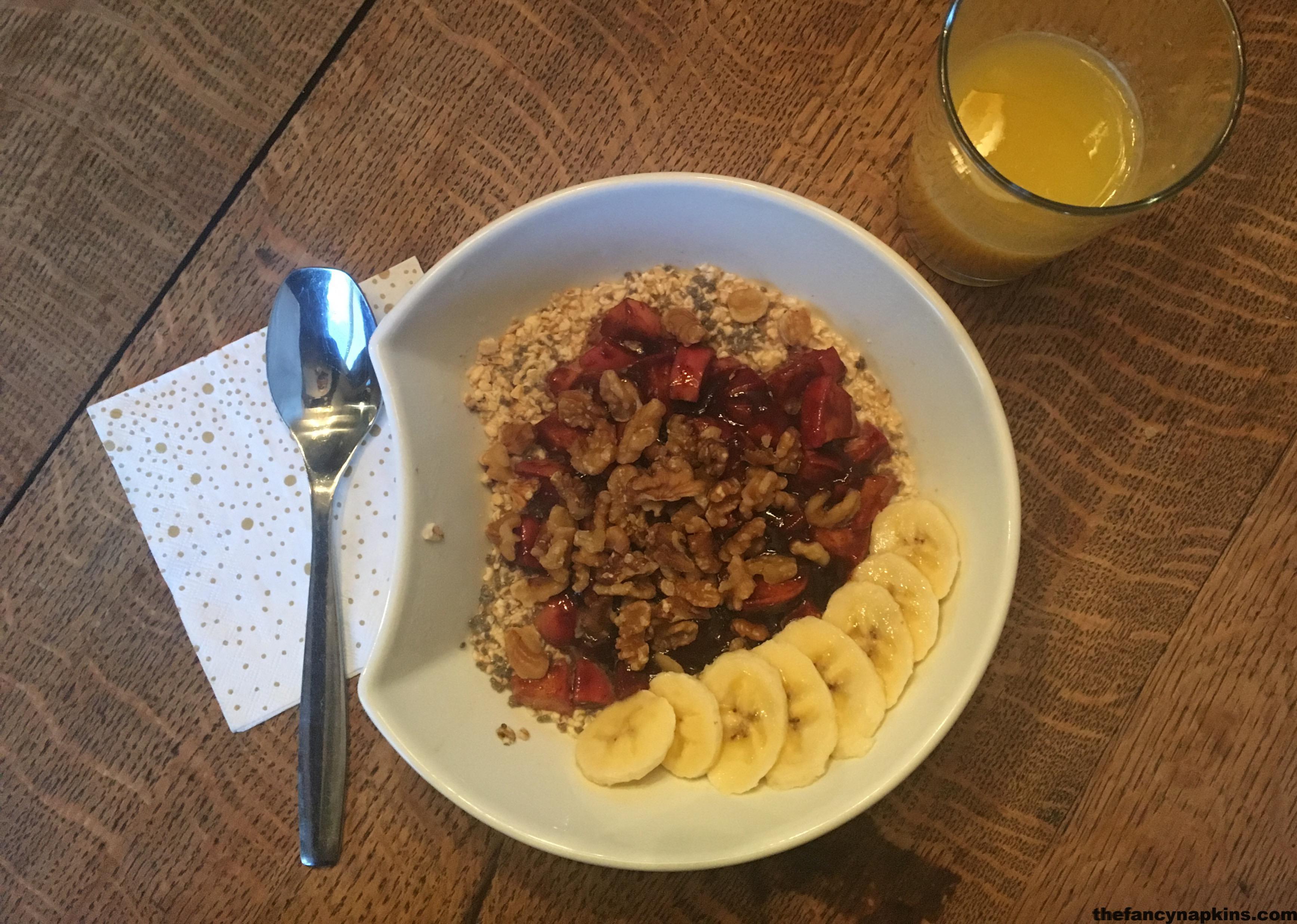 Caramel Apple Overnight Oats