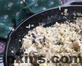 Risotto with Mushrooms and Lemon