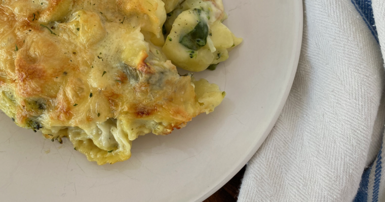 The Fancy Napkins Baked Alfredo